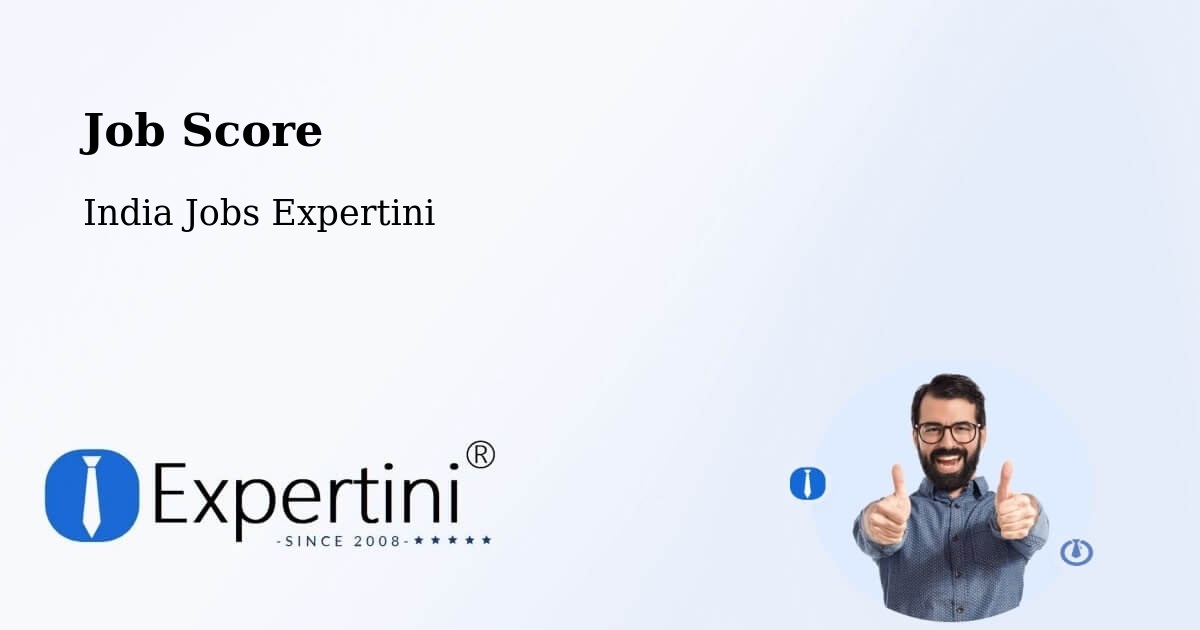 Job Score & Job Description Score Tool – Vellore - India Jobs Expertini